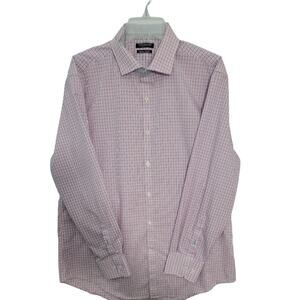 Tailorbyrd Collection Pink Plaid Shirt 82121-0165